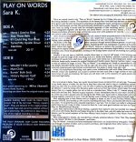 Vinyl Sara K. Play on Words - imagine 2