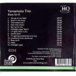 Yamamoto Trio, Blues For K, CD, AudioNautes Recordings - imagine 3