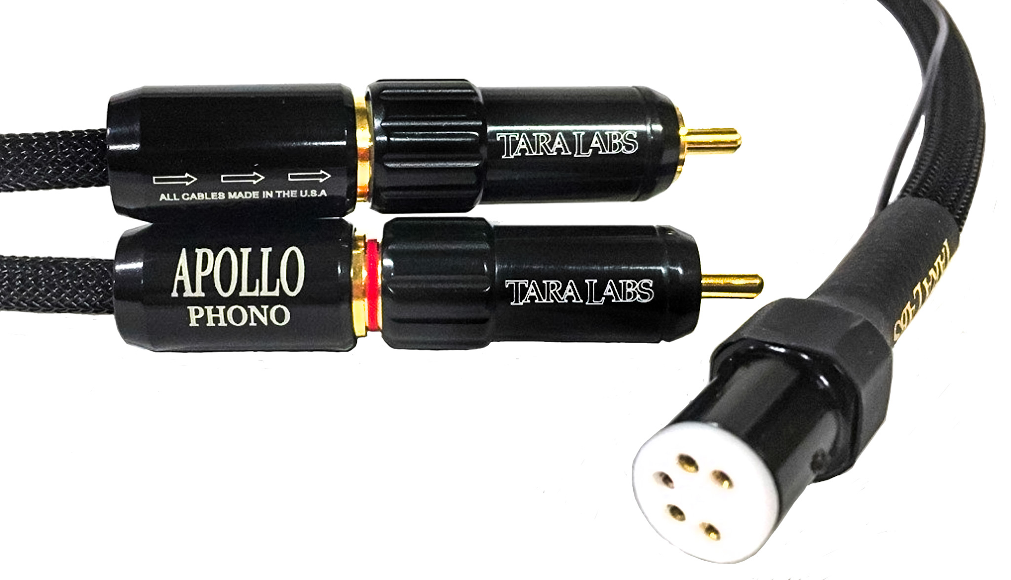 Apollo-PhonoA.jpg TARA Labs Apollo Phono - Cablu phono RCA, 1.25 m, bucata - imagine 1