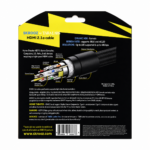 Cablu HDMI 2.1a Ultra High Speed 8K 60Hz / 4K 120Hz, 48 Gbps, eARC, HDR, Kevlar, Conectori Aurii, 1.8 m - imagine 2