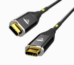 Cablu USB-C la USB-C USB4 Gen3, 40 Gbps, Încărcare Rapidă PD 240W, Kevlar, Conectori Aurii, 1 m